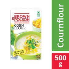 BROWN POLSON CORNFLOUR 500g                     